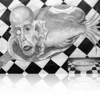 Mutant Soup Drawing